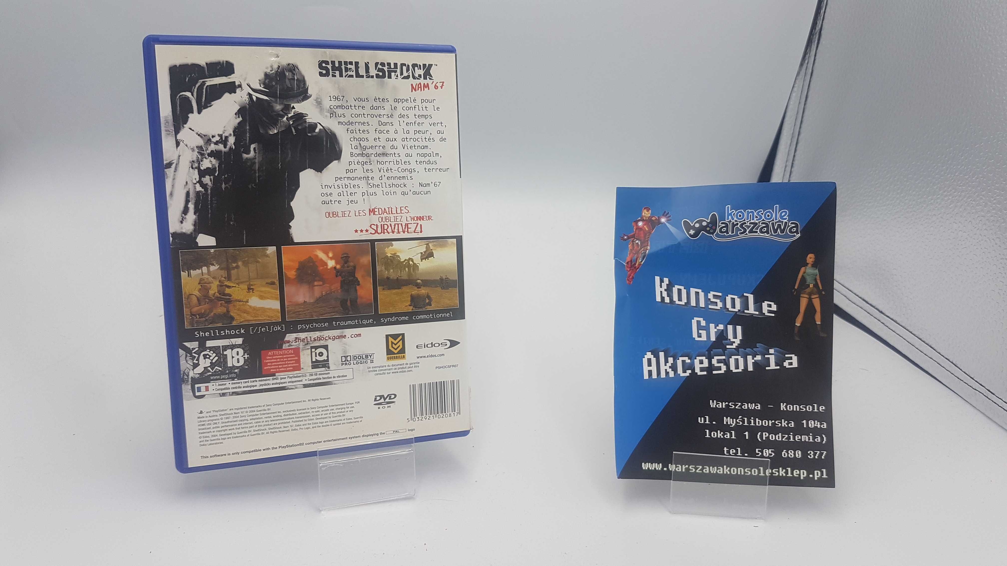 SHELLSHOCK : NAM'67 PS2 od autorów KILLZONE PLAYSTATION 2 wojna w Wietnamie  - Stan: używany 59 zł - Sklepy, Opinie, Ceny w