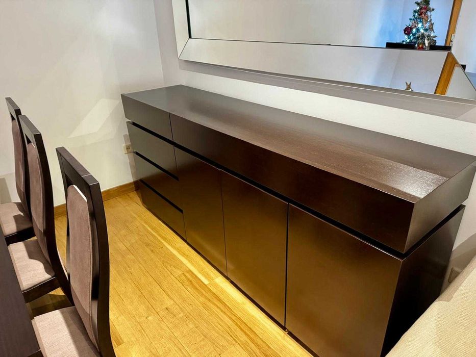 Mobília sala de jantar moderna em Wenguê