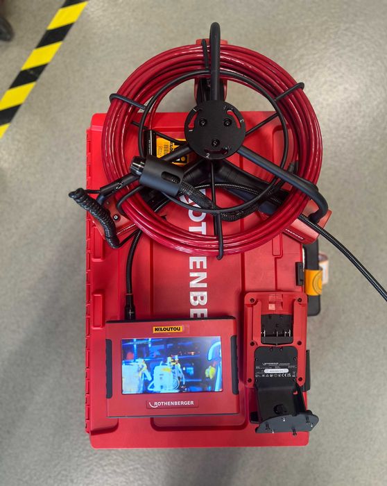 Wynajem-Kamera inspekcyjna do rur, kanalizacji-wyświetlacz -od 210 zł