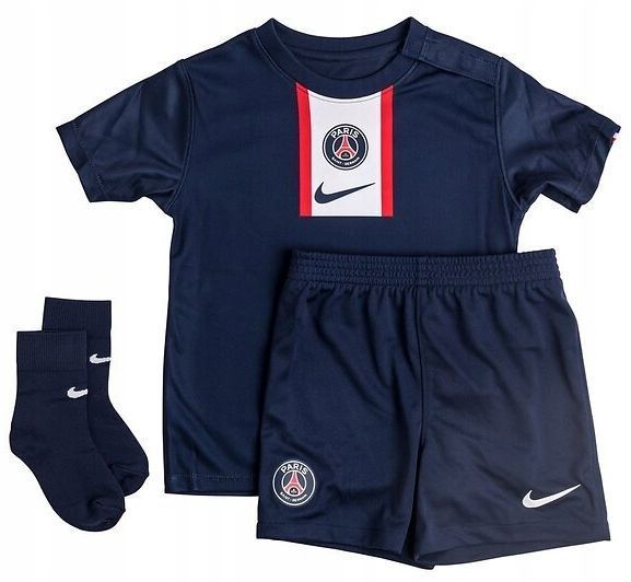 Nike Komplet Dziecięcy 3 Szt. Elementowy Niebieski Rozmiar 80