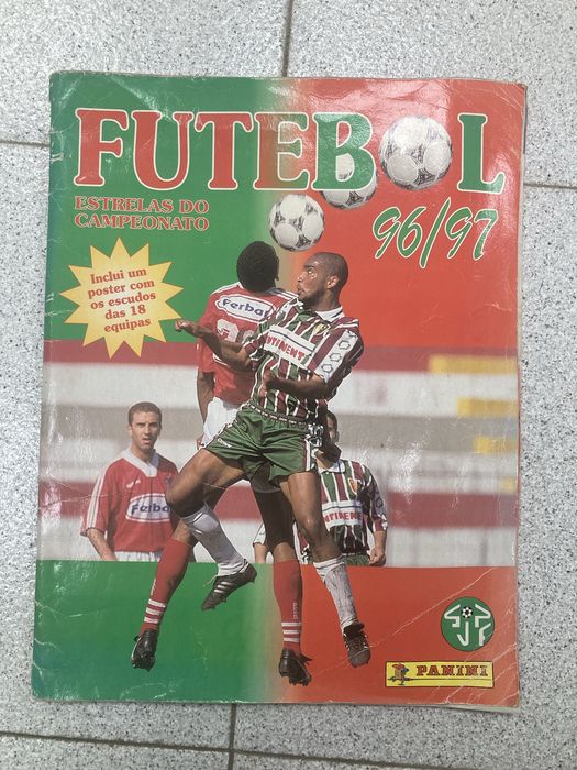 Caderneta Futebol 96/97, Incompleta