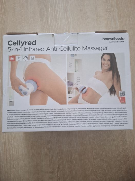 Massajador Anti-Celulite Vibratório Infravermelhos "5-EM-1"