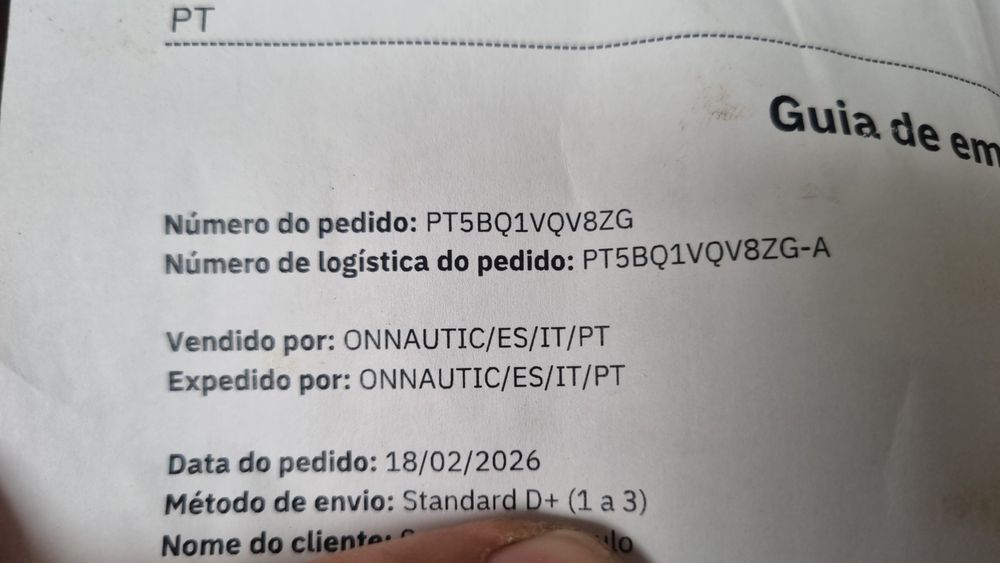 Bateria 7Ah 12V comprada em FEV 26