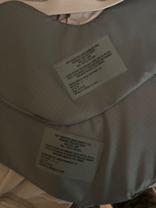 Балістичні труси ( білизна) Tier 1 PROTECTIVE UNDER GARMENT США