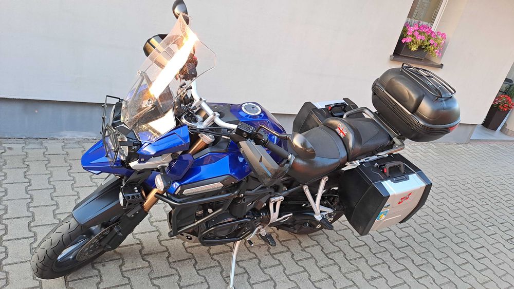 Triumph Tiger 1200 EXPLORER 3x kufer, stan bdb , nowe uszczelniacze
