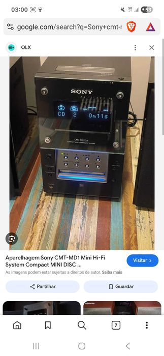 Sony CMT-MD1 Mini Hi-Fi