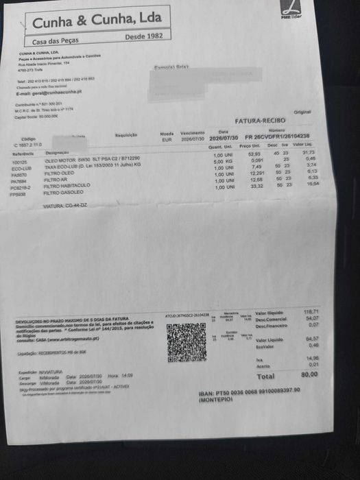 Citroen Berlingo 3 lugares apenas 119mil km
