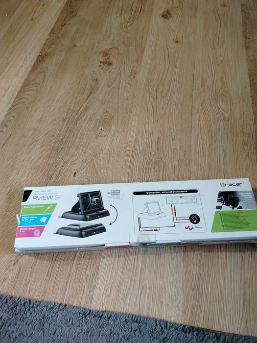Zestaw cofania z monitorem tracker rview
