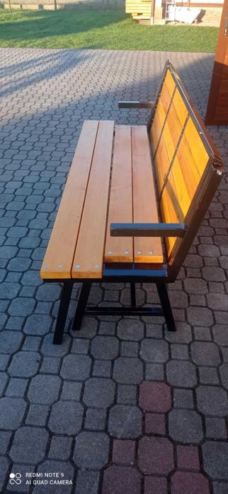 Ławka ze stolikiem 2w1