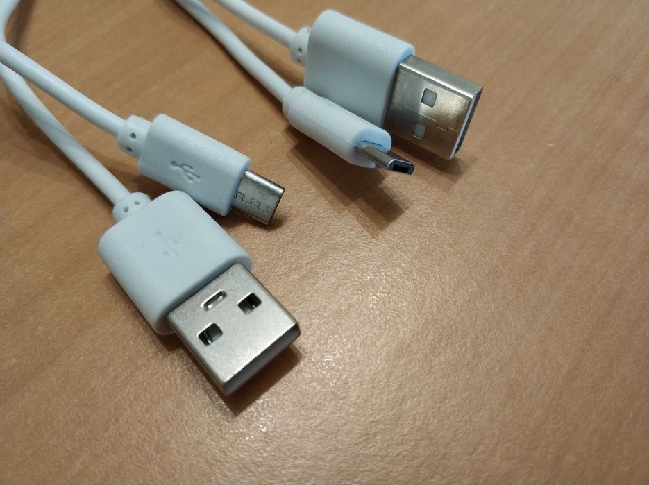 Cabo micro USB - 30 cm - Novo