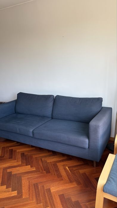 Sofá KINDA HOME+ Cadeirão / Poltrona com repousa-pés IKEA POANG Negociavel