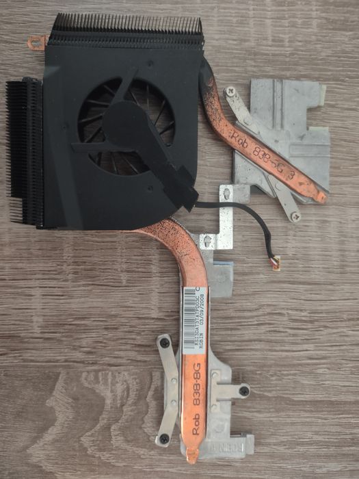Chłodzenie radiator wentylator HP dv6700 dv6799ew dv6000