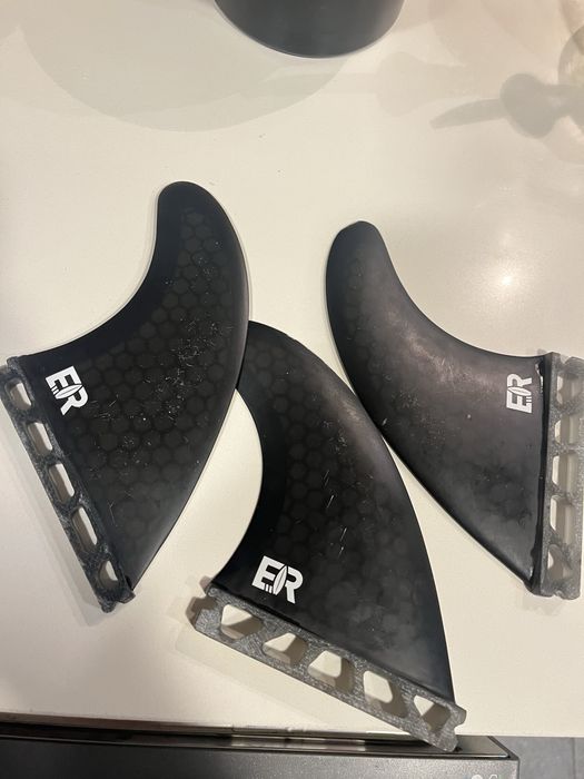 futures quilhas honeycomb (surf fins)