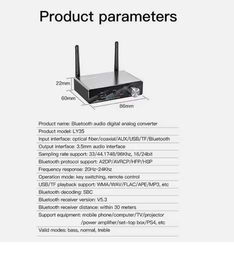 Bluetooth  Audio LY35 TX/RX