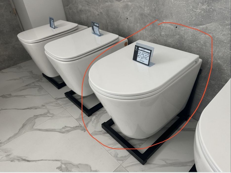 Унітаз підвісний! Новий