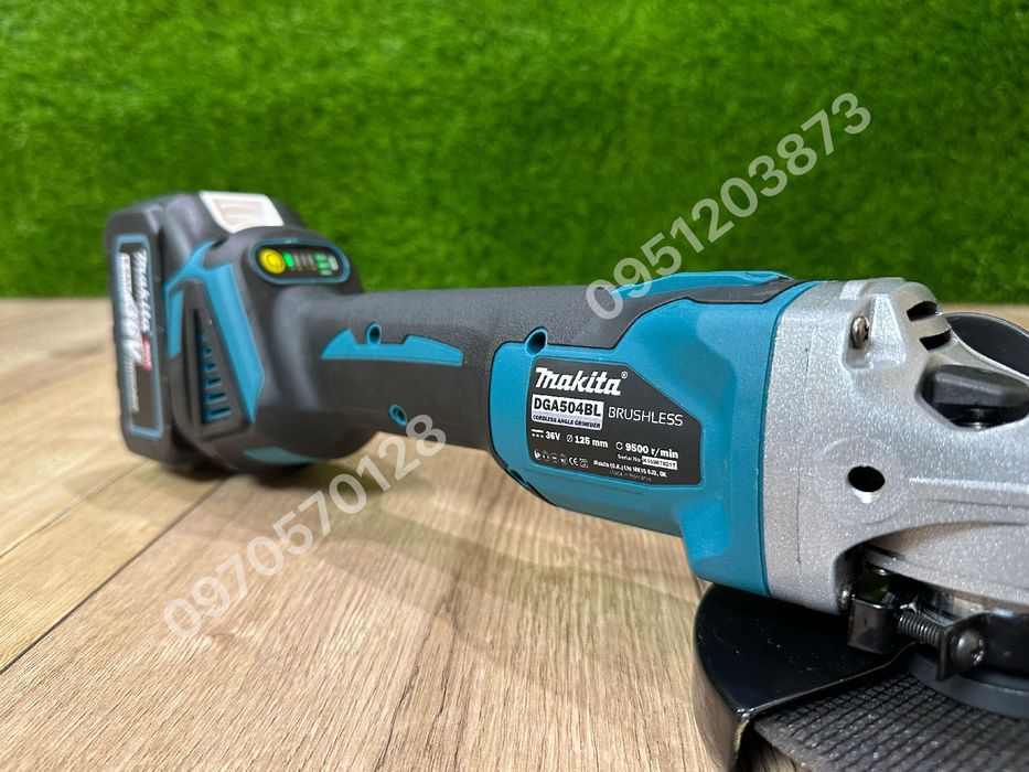 Набор Аккумуляторный 2/1 Makita КШМ DGA504 Шуруповерт DHP485BL 36V 8Ah