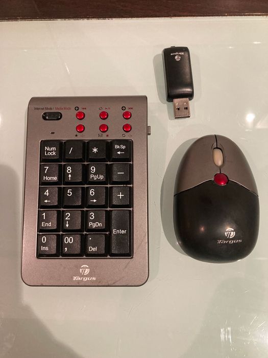 Teclado numerico + rato sem fios Targus