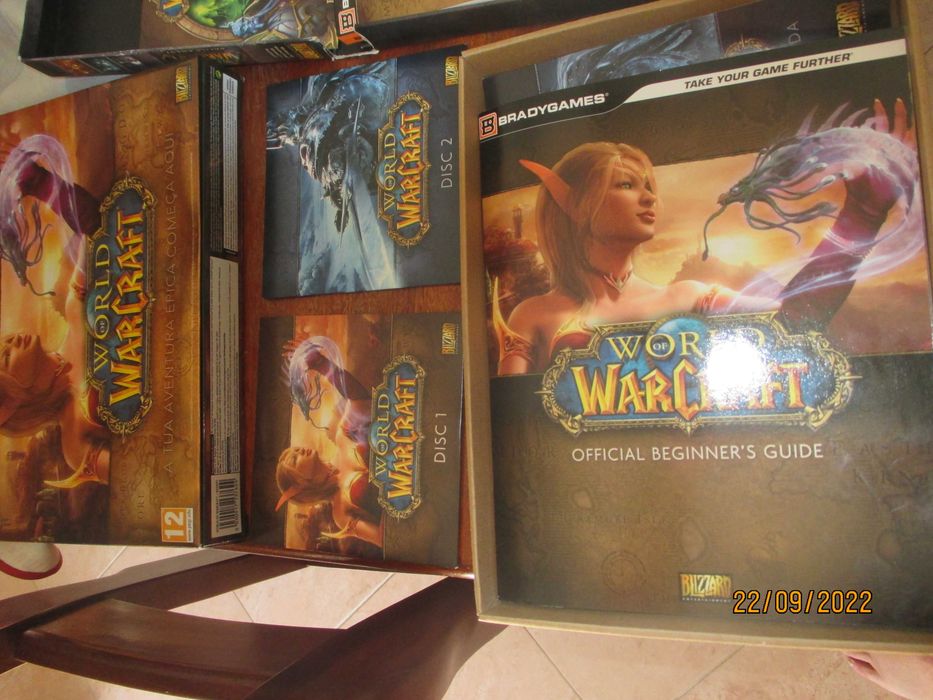 Vários jogos World Warcraft