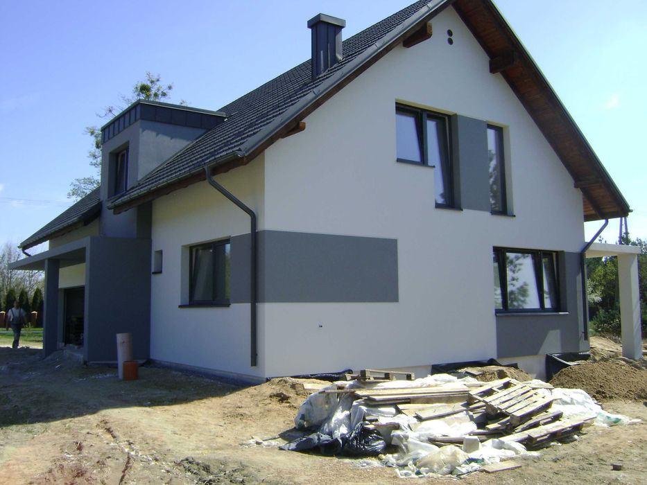 Elewacje budynków, docieplenia