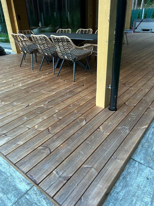 Deska tarasowa termo sosna klasa AB taras, super cena