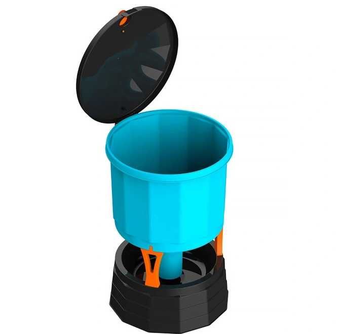 Poidło dla kur automatyczne z przezroczystym zasobnikiem