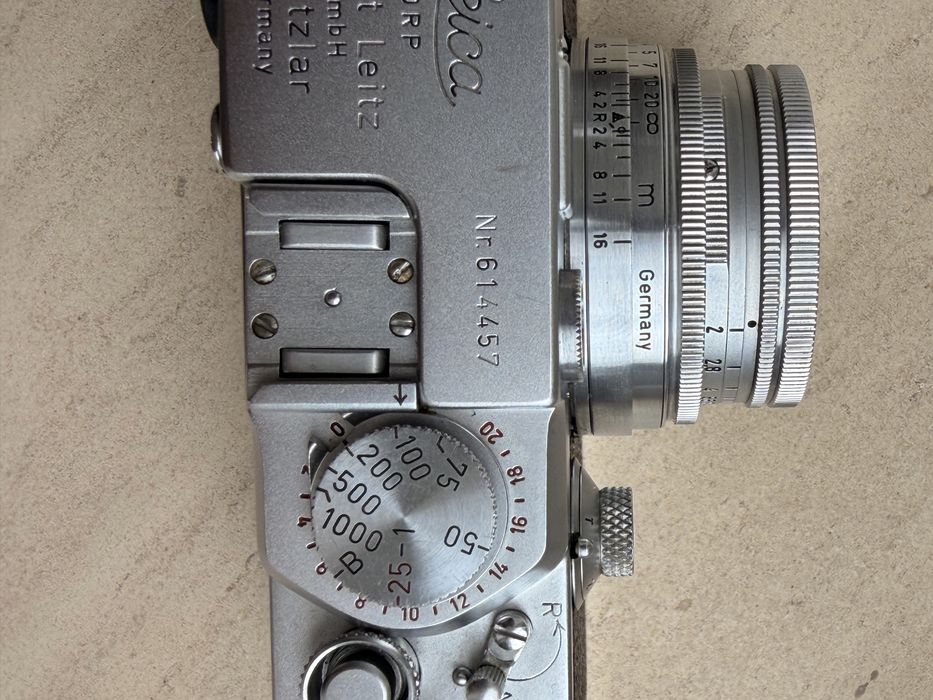 Leica IIIf Red Dial c/ Summitar 5cm f2