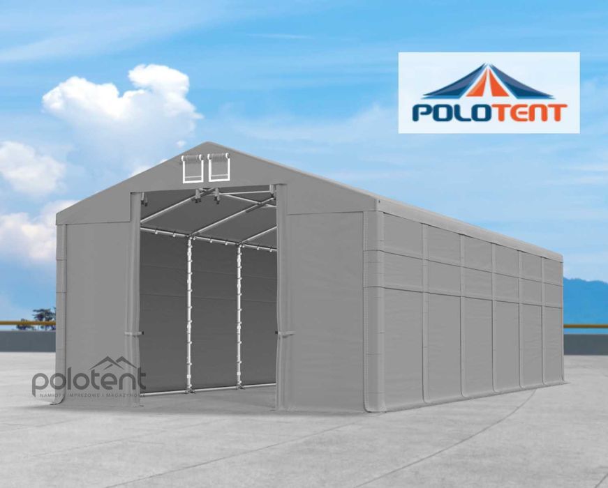 8x12x4m Namiot Magazynowy Całoroczny Hala Namiotowa przemysłowa WSD