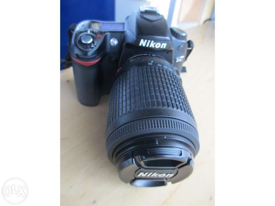 Maquina nikon D80 + lente 55/200