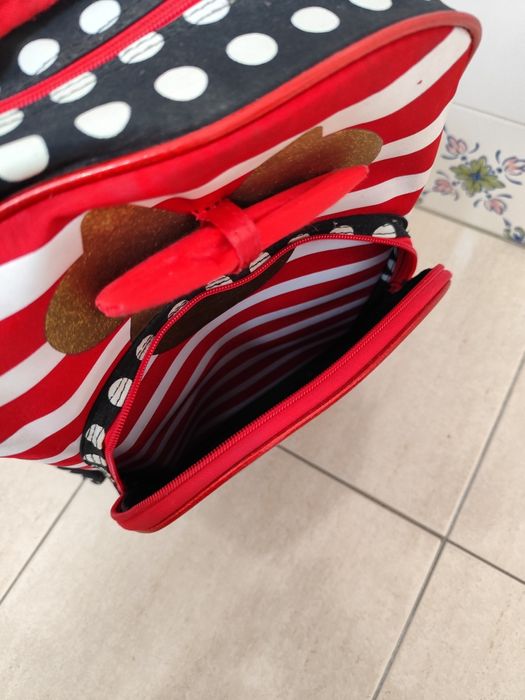 Mochila Escolar Trolley Disney - Minnie