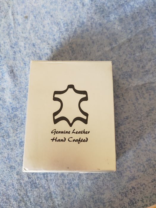 Carteira em pele homem