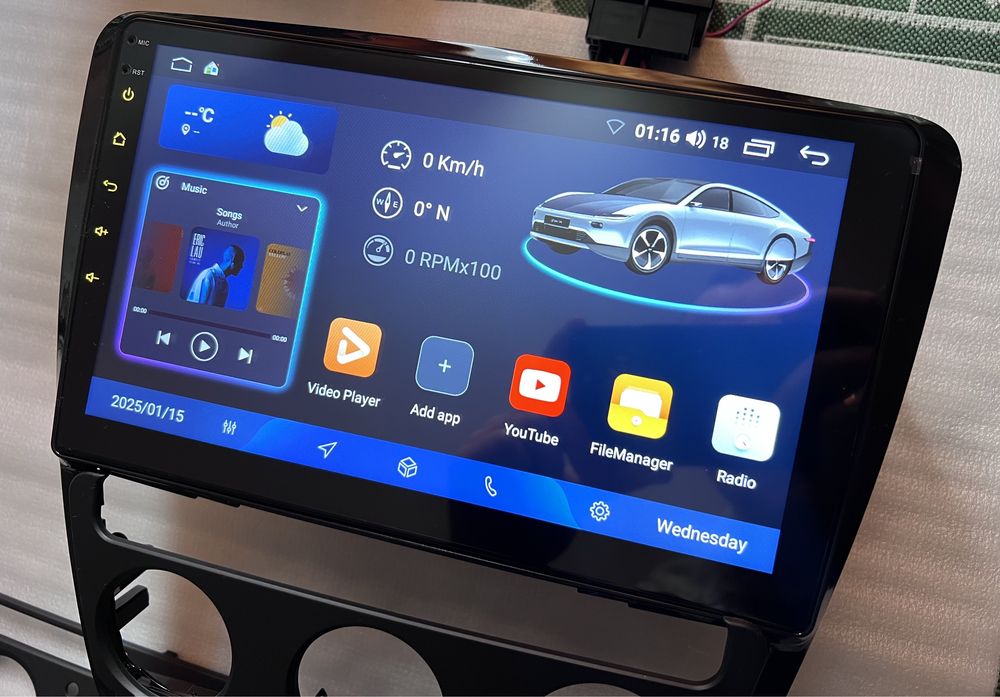 Android Carplay Магнітола Gps SKODA Octavia A5 2008-13 Андроїд 3/32Gb