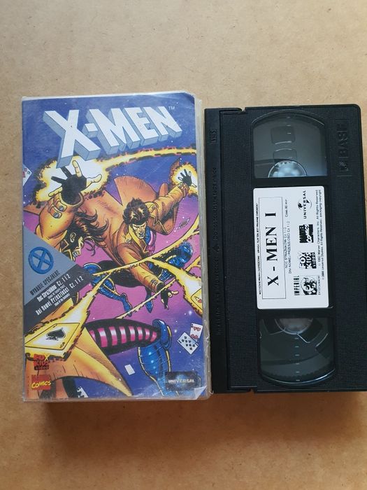 X-Men cz.1 bajka VHS