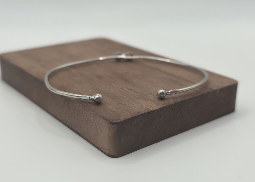 Srebrna Bransoletka Srebro Próba 925 Biżuteria Używana