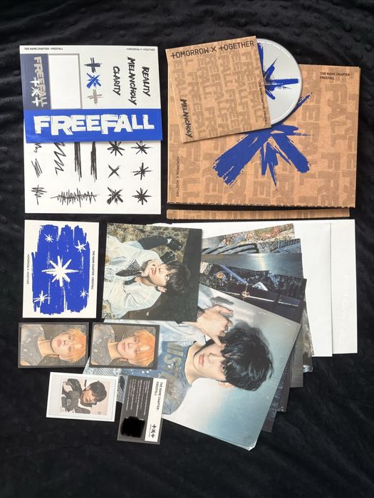 Album TxT The name chapter Freefall Melancholy Ver
