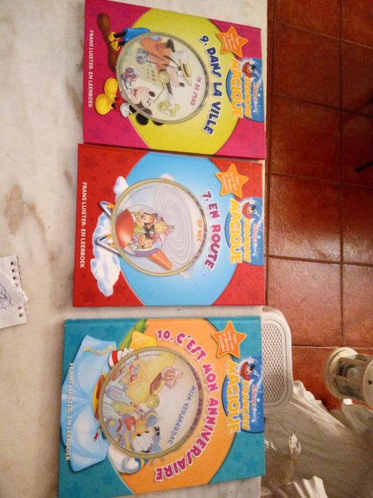 Conjunto de 3 CD'S Livros