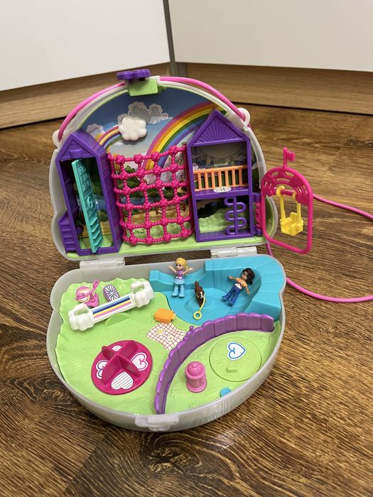 Polly pocket torebka tęcza