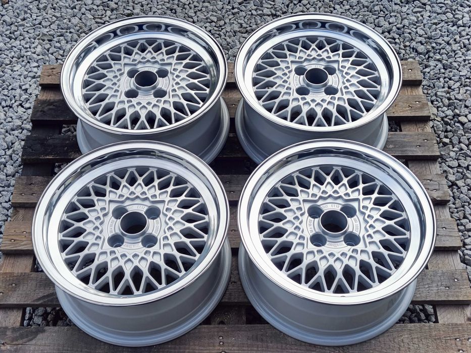 Oryginalne felgi Melber 15" 4x100 7J ET12 BMW e30 Golf Jetta