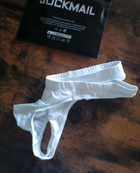 Slipy męskie, stringi Jockmail roz. M