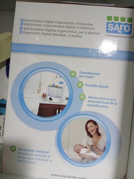 Esterilizador digital ergonómico