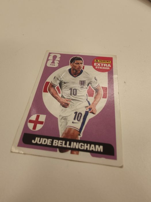 Cromo mundial extra sticker roxo Jude Bellingham