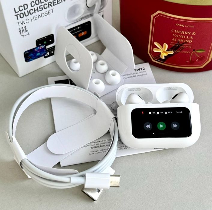 Бездротові навушники Hoco Pro 2 з дисплеєм EW72 - ANC