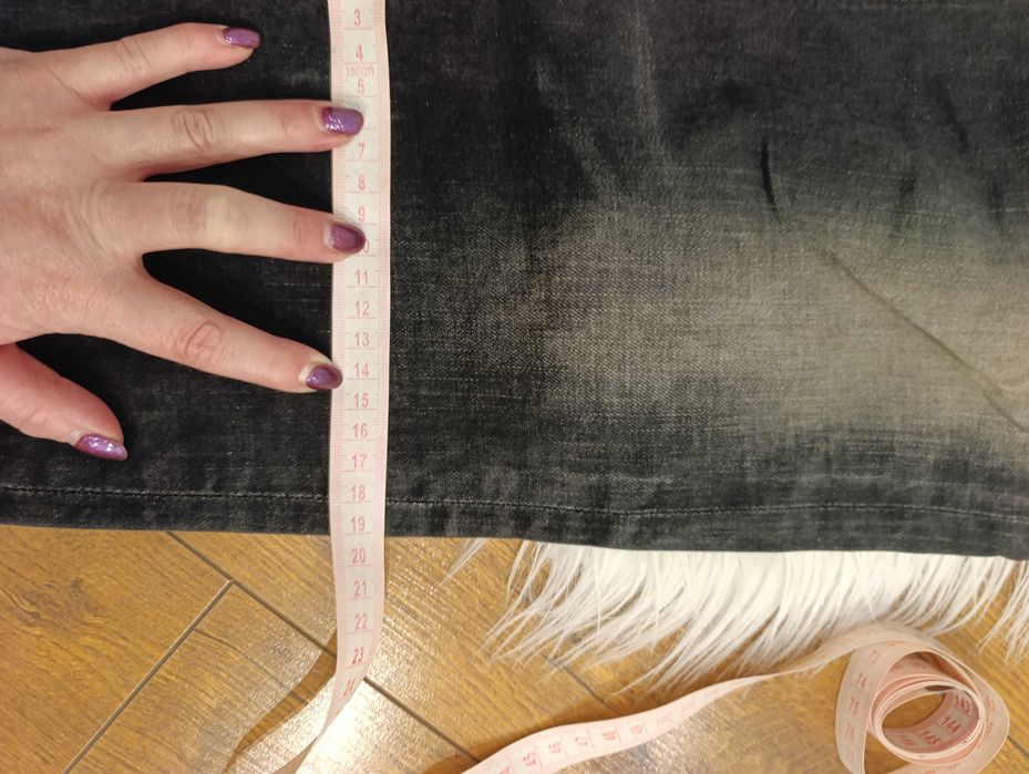 Jeansy męskie slim straight |pas90| 34/32