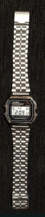 Relógio Casio Prateado A159W - Novo sem uso
