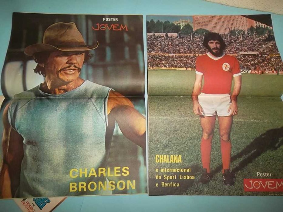 JOVEM - 1ª série completa (1980) números 1 a 4 com POSTERS.