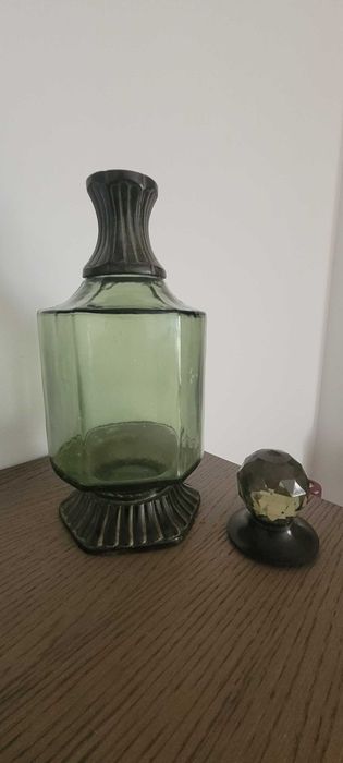 Conjunto de garrafas e balde de gelo