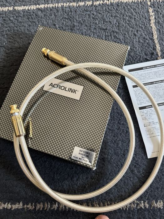 Цифровой коаксиальный BNC кабель ACROLINK/Mitsubishi/Acoustic Revive