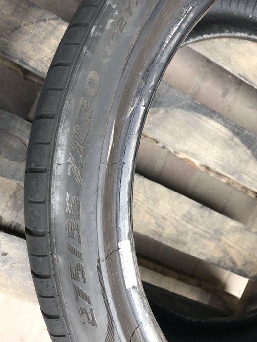 Pirelli Pzero 275/35r20 пара літо б/у склад оригінал