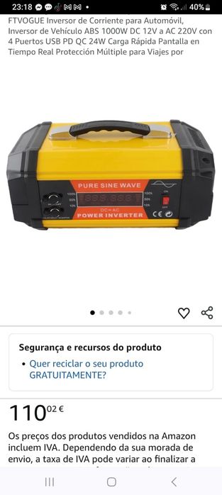 imversor solar ou de bateria
