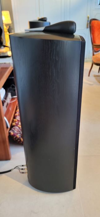 Colunas de Alta Fidelidade Bowers & Wilkins Nautilus 804 Pretas