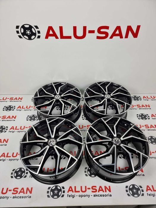 Nowe alufelgi VW 18" 5x112 Passat T-Roc Tiguan Touran - Czarne
